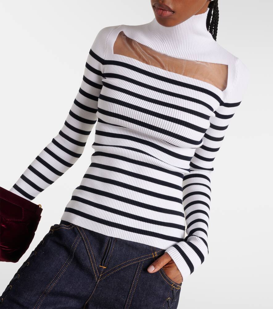 Jean Paul Gaultier The Knit Marinière Sweater In Multicoloured