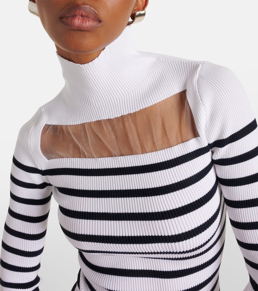 Jean Paul Gaultier The Knit Marinière Sweater In Multicoloured