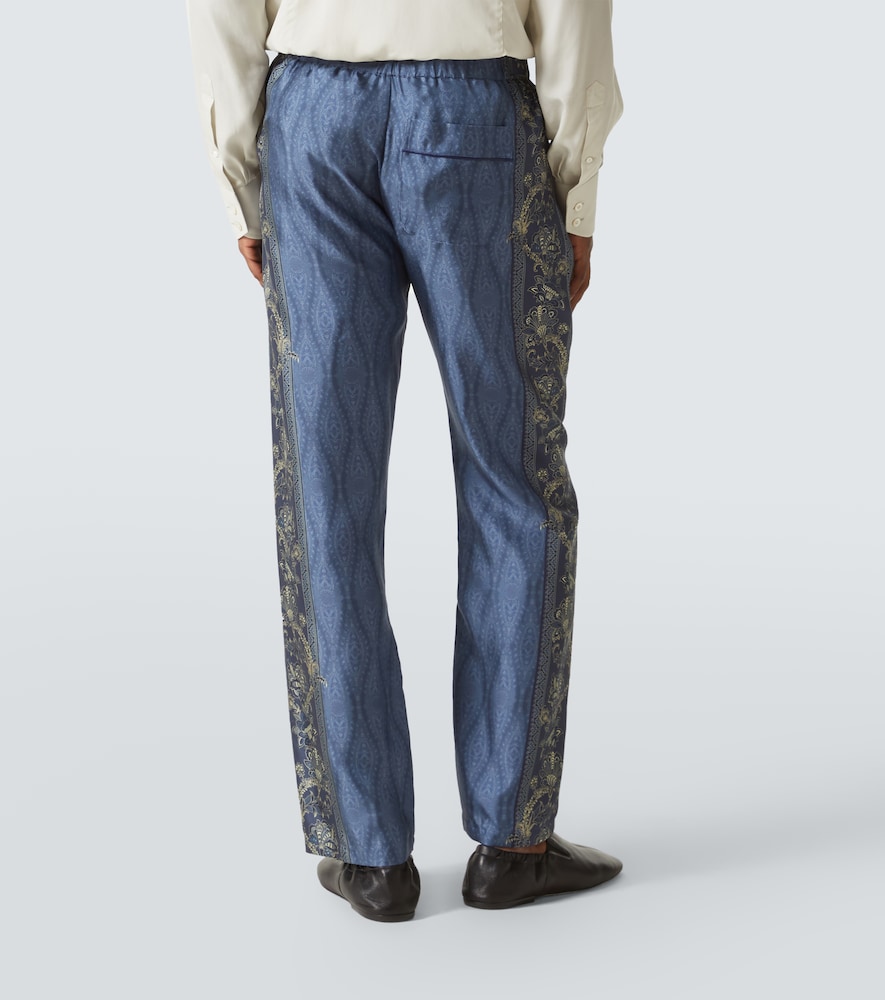  Etro Etro Gerade Hose Aus Seide 