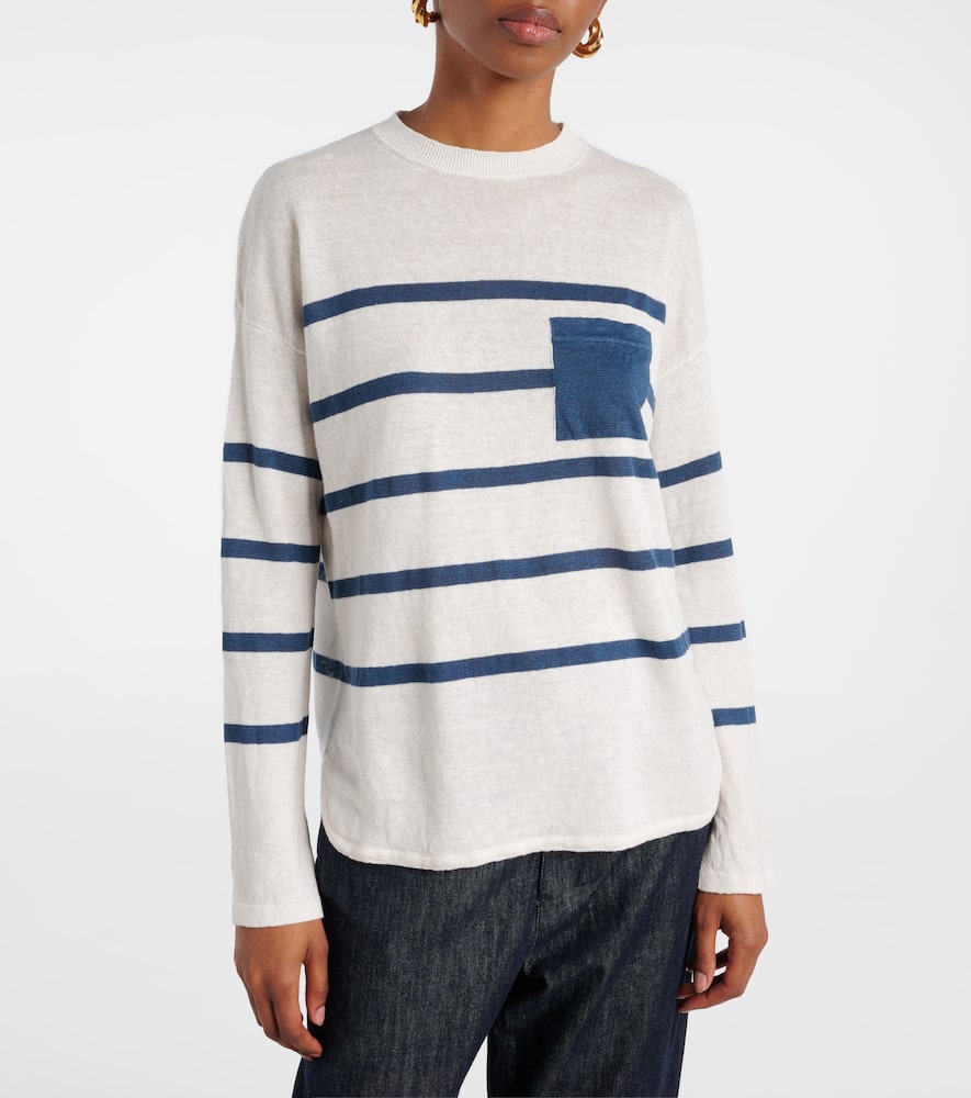 'S MAX MARA OMBRE LINEN SWEATER