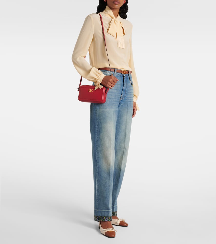 Valentino Garavani Small Red Crossbody Bag Alltime