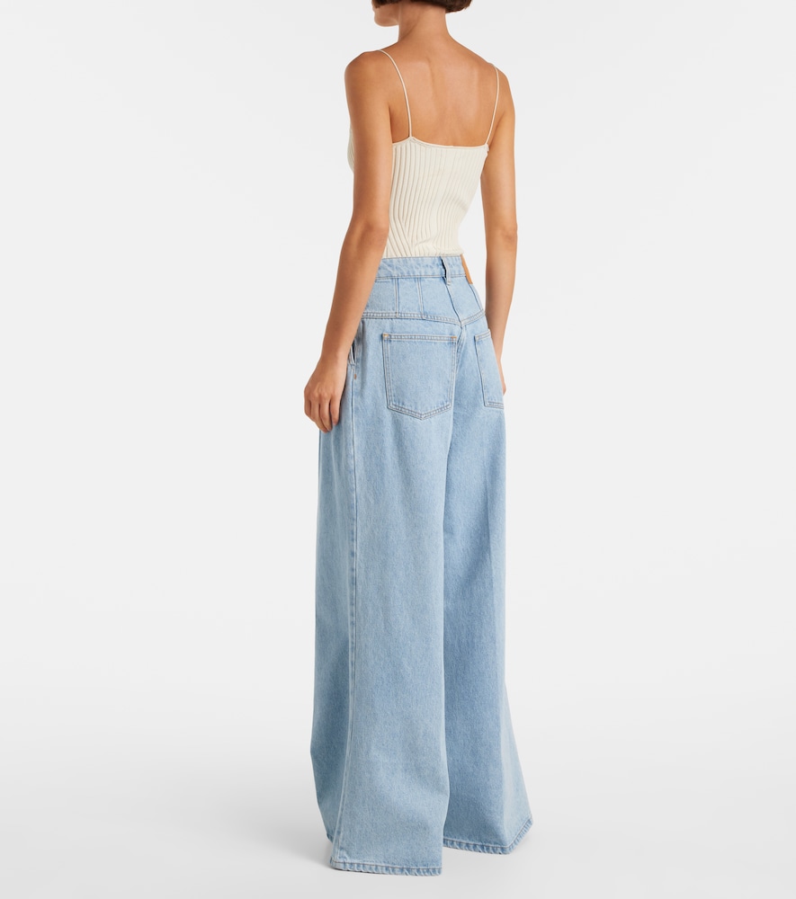  Nina Ricci Nina Ricci High-rise Wide-leg Jeans 