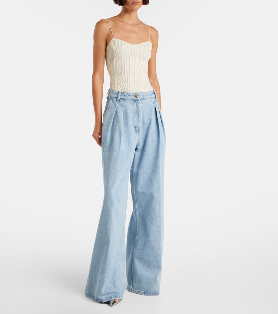 High-Rise Wide- Leg