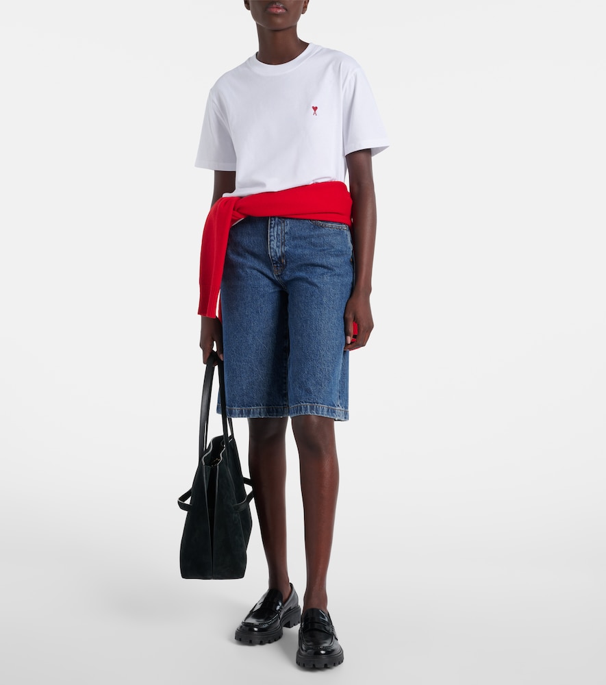 Ami Paris Ami De Caur cotton jersey T-shirt