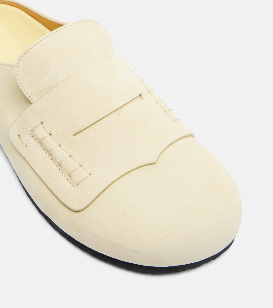  Jacquemus Jacquemus Slippers Mocassins Aus Veloursleder 