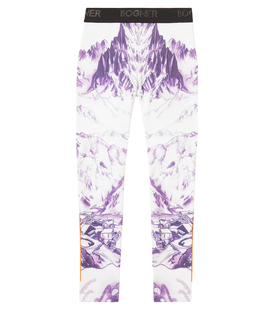 Bogner Lenya Logo Printed Ski Pants In Multi
