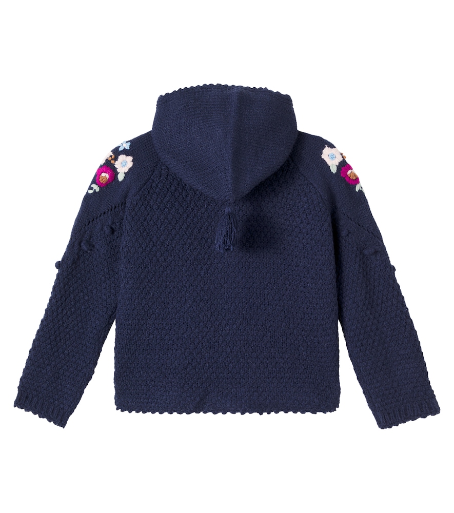  Louise Misha Louise Misha Bestickte Jacke Aus Strick 