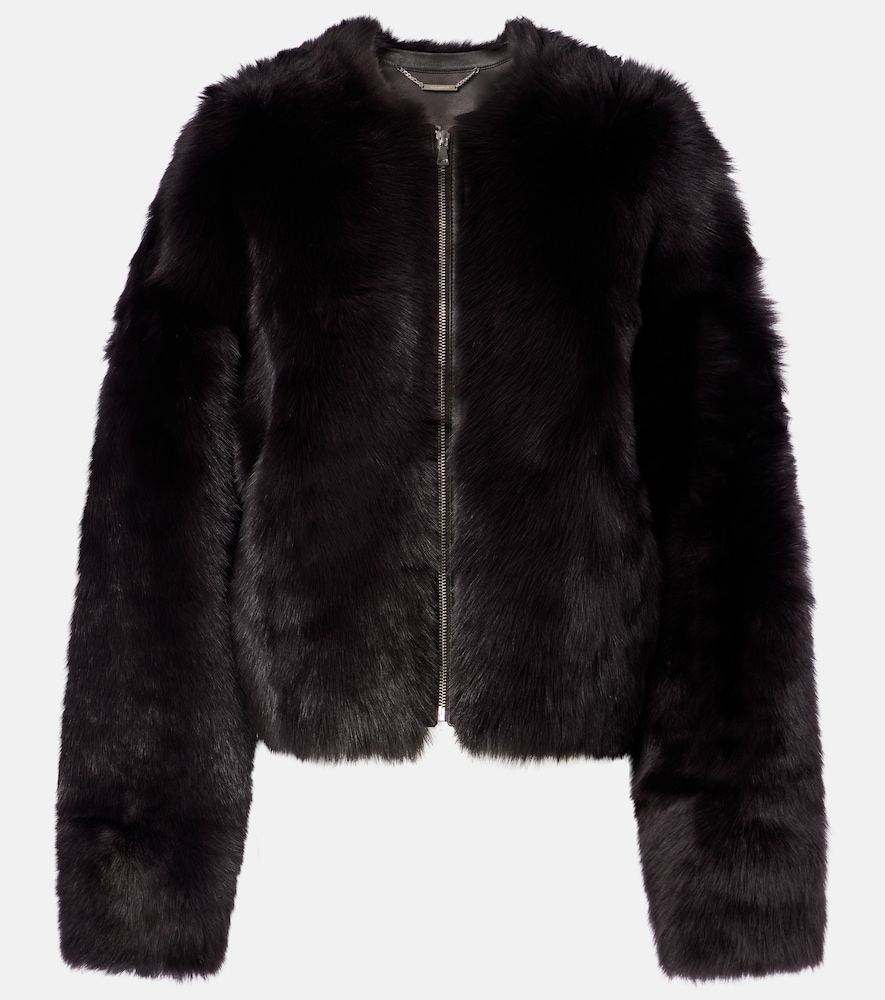 Nour Hammour Dianne shearling jacket