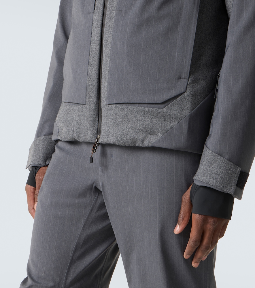  Sease Sease Trace 2.0 Pinstripe Down Jacket 