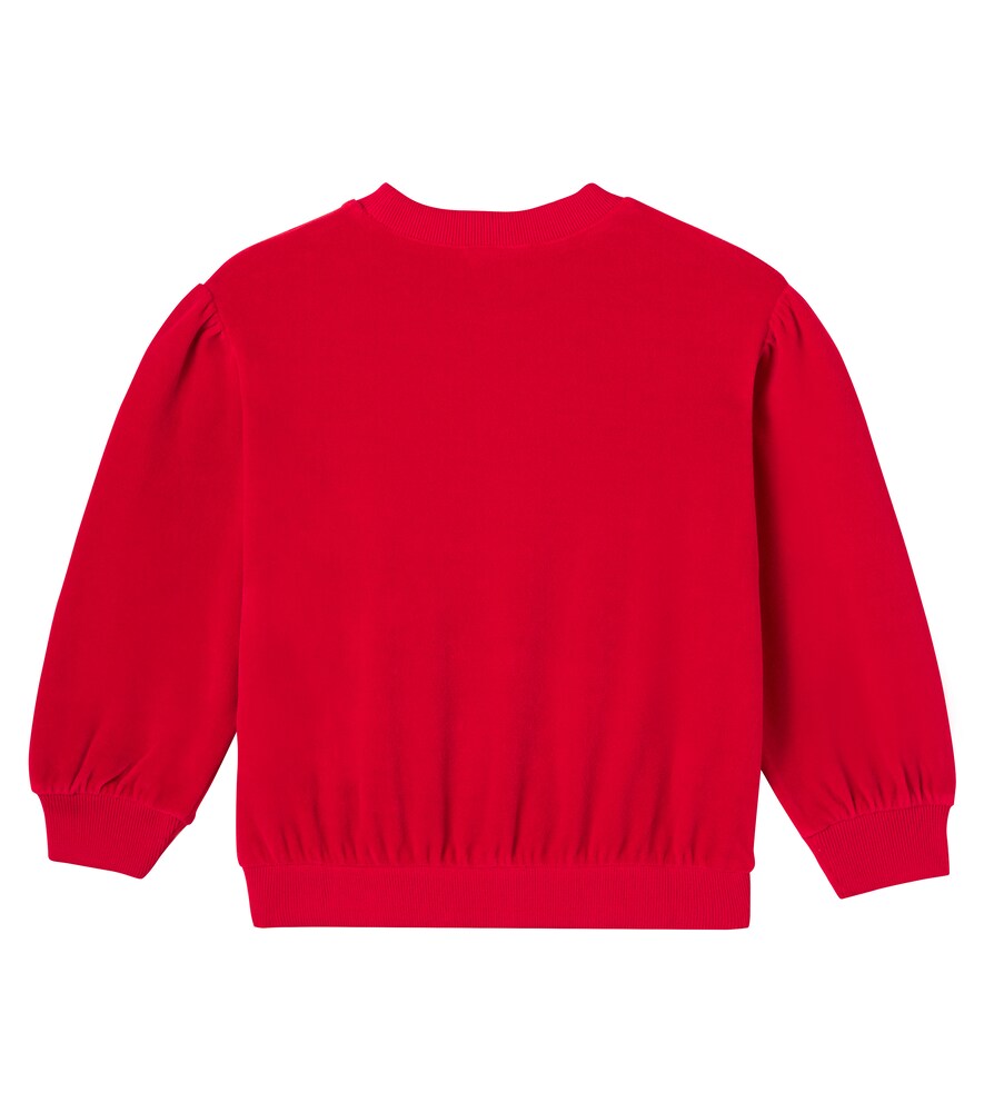  Gucci Kids Gucci Kids Sweatshirt Aus Samt 