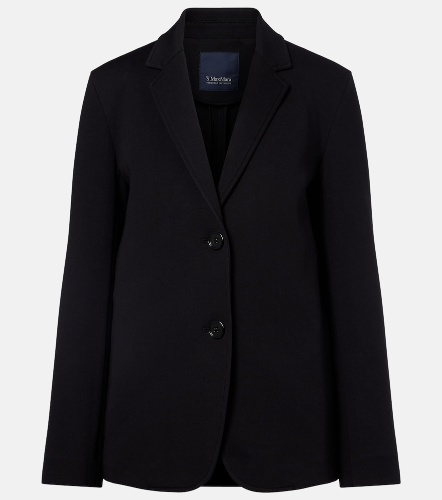 'S Max Mara Matollo cotton-blend jersey blazer