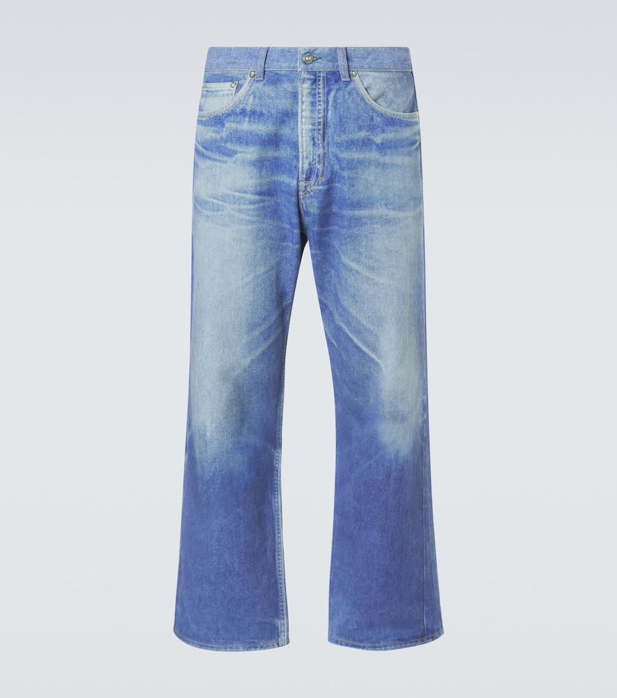 Our Legacy Men's Blue Third Cut Wide-Leg Jeans Size 34 - Mytheresa