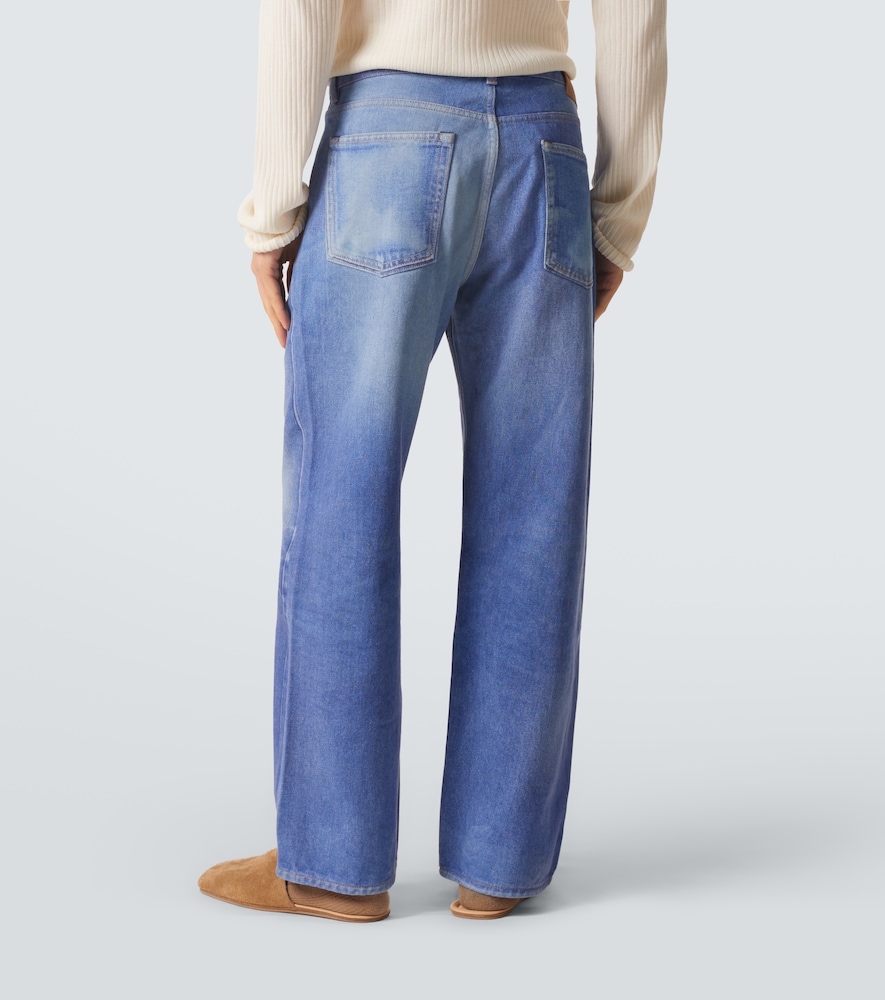 Third Cut Wide-Leg Jeans