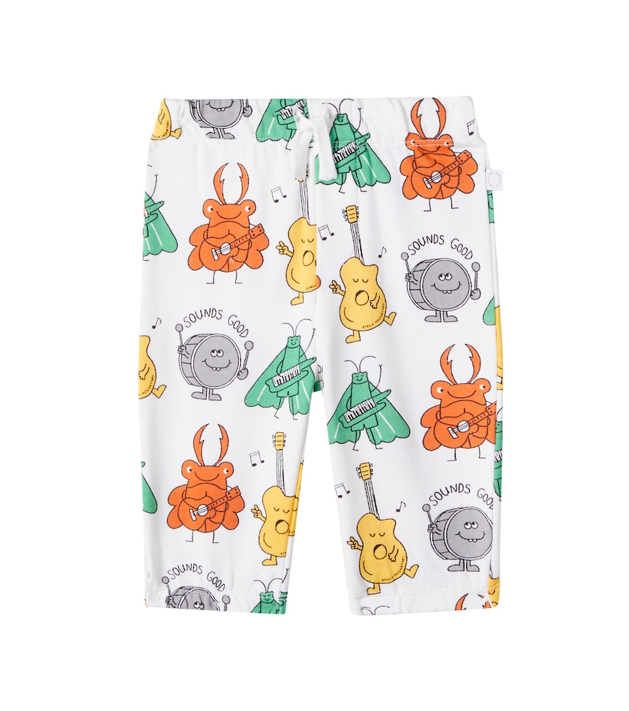 Stella McCartney Kids Baby Bug Band cotton fleece sweatpants　ステラ マッカートニー キッズ ベイビー バグ バンド コットン フリース スウェットパンツ Stella
