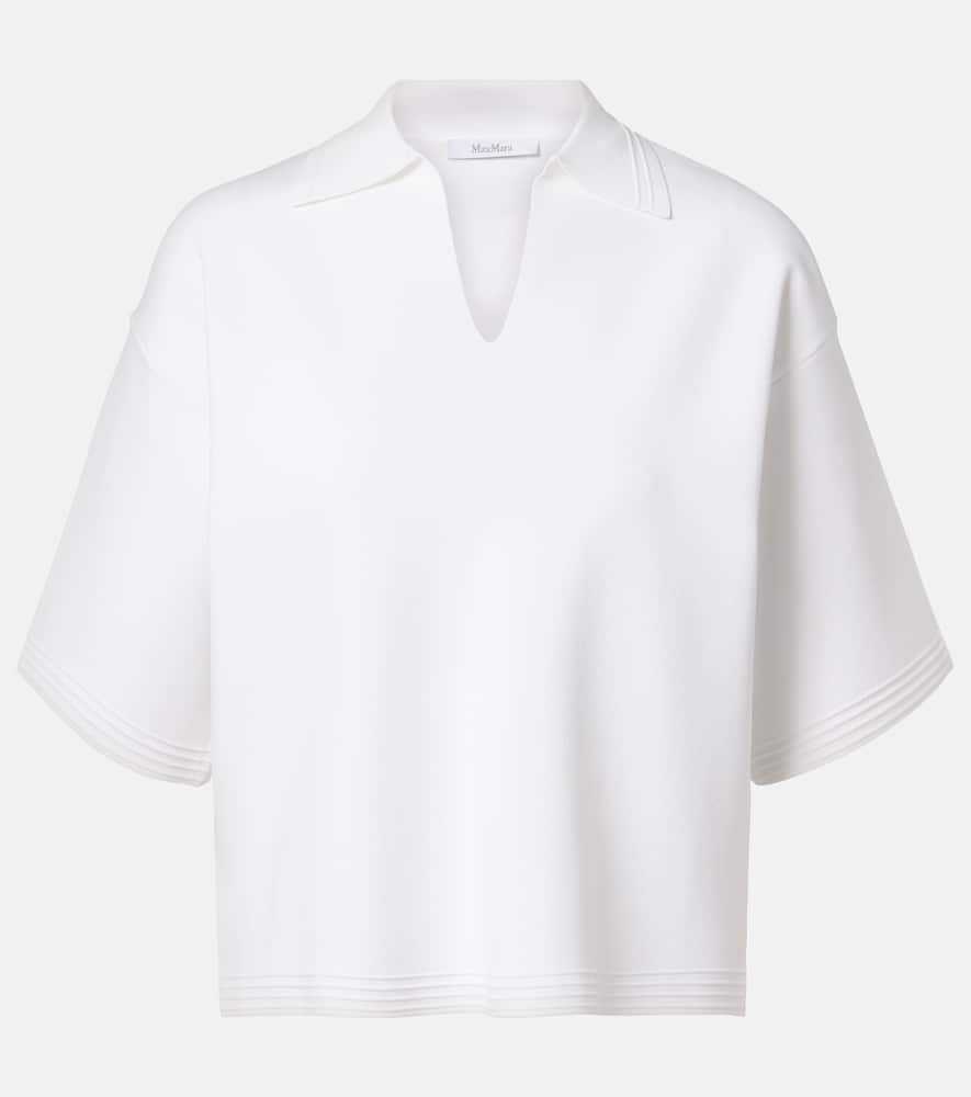 Max Mara Dolce Oversized Top In White