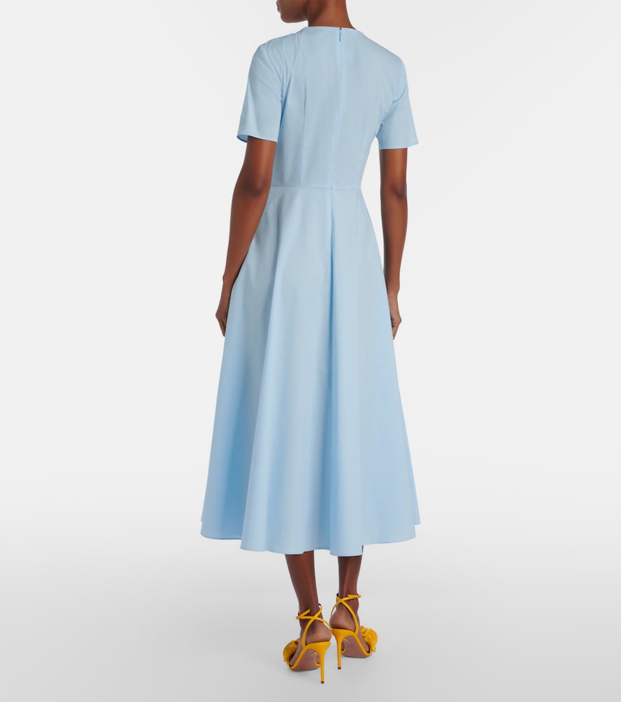  Oscar De La Renta Oscar De La Renta Bedrucktes Midikleid 