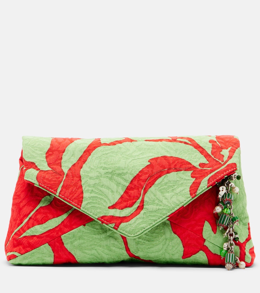 Dries Van Noten Dries Van Noten Envelope Small jacquard clutch　ドリス ヴァン ノッテン エンベロープ スモール ジャカード クラッチ