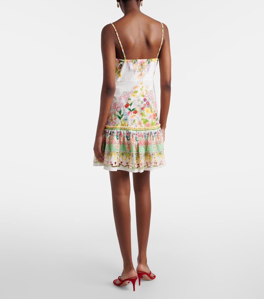  Camilla Camilla Bedrucktes Minikleid Aus Baumwolle 