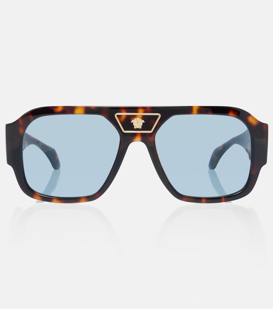 Versace Rectangular sunglasses