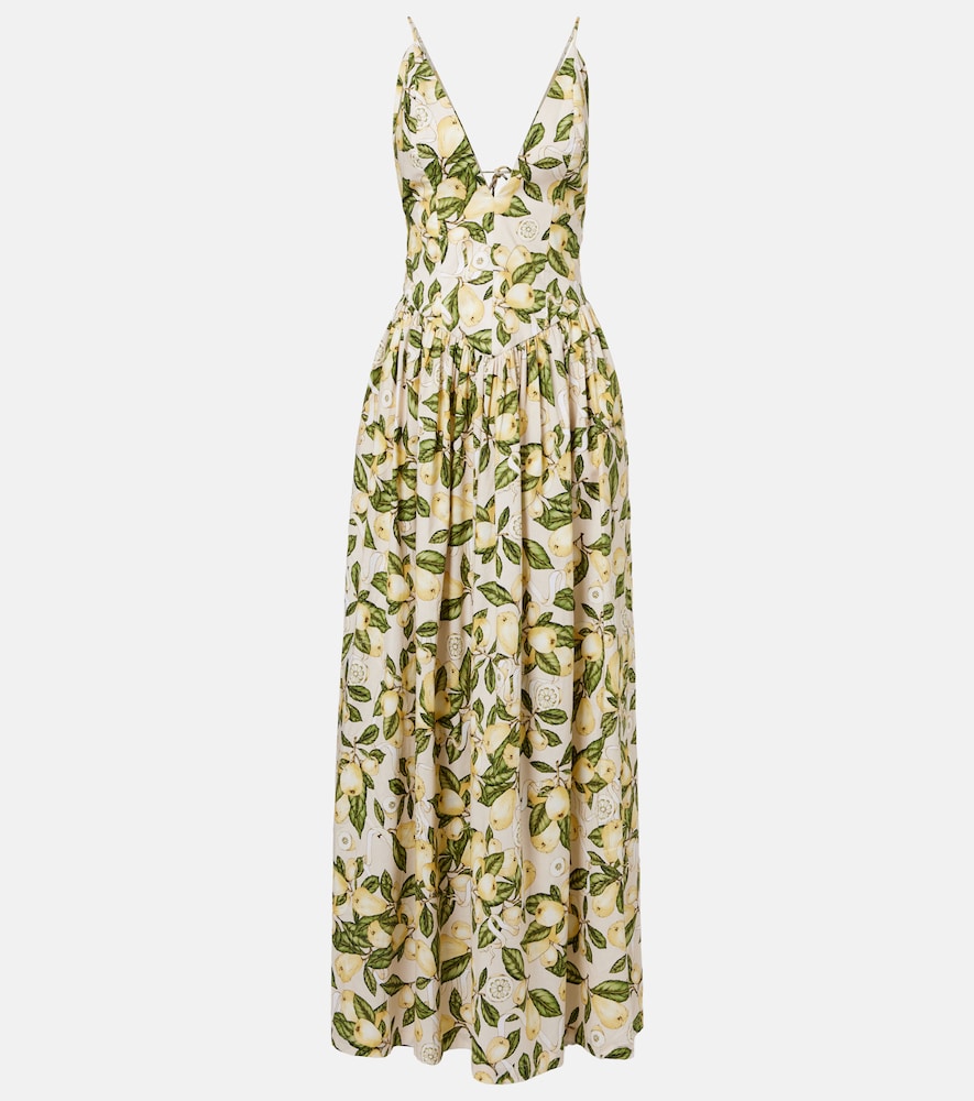 Adriana Degreas Printed cotton-blend maxi dress | Thumbnail 8 Adriana Degreas Printed cotton-blend maxi dress | Thumbnail 8