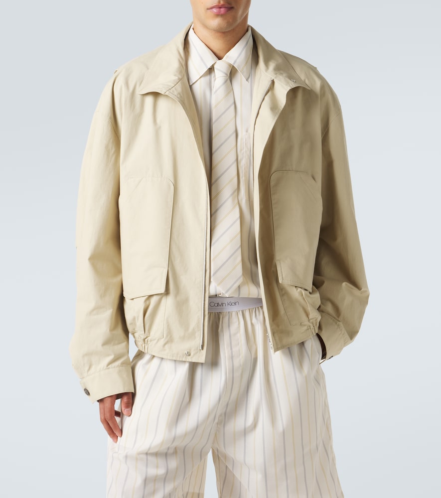  Calvin Klein Collection Calvin Klein Collection Donald Cotton Blouson Jacket 