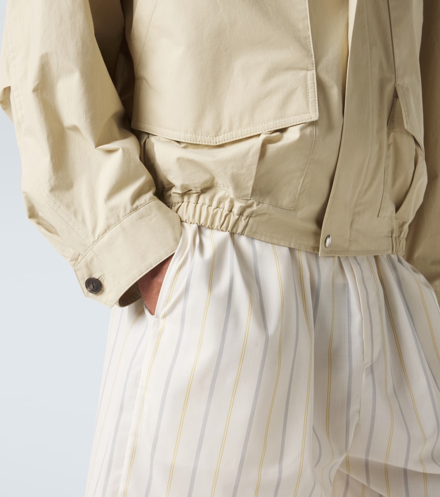  Calvin Klein Collection Calvin Klein Collection Donald Cotton Blouson Jacket 