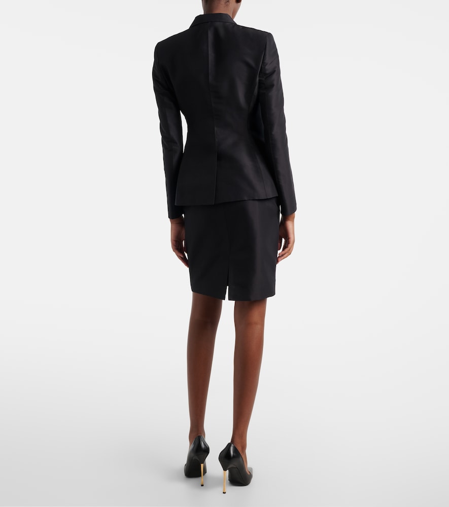  Gucci Gucci Silk Miniskirt 