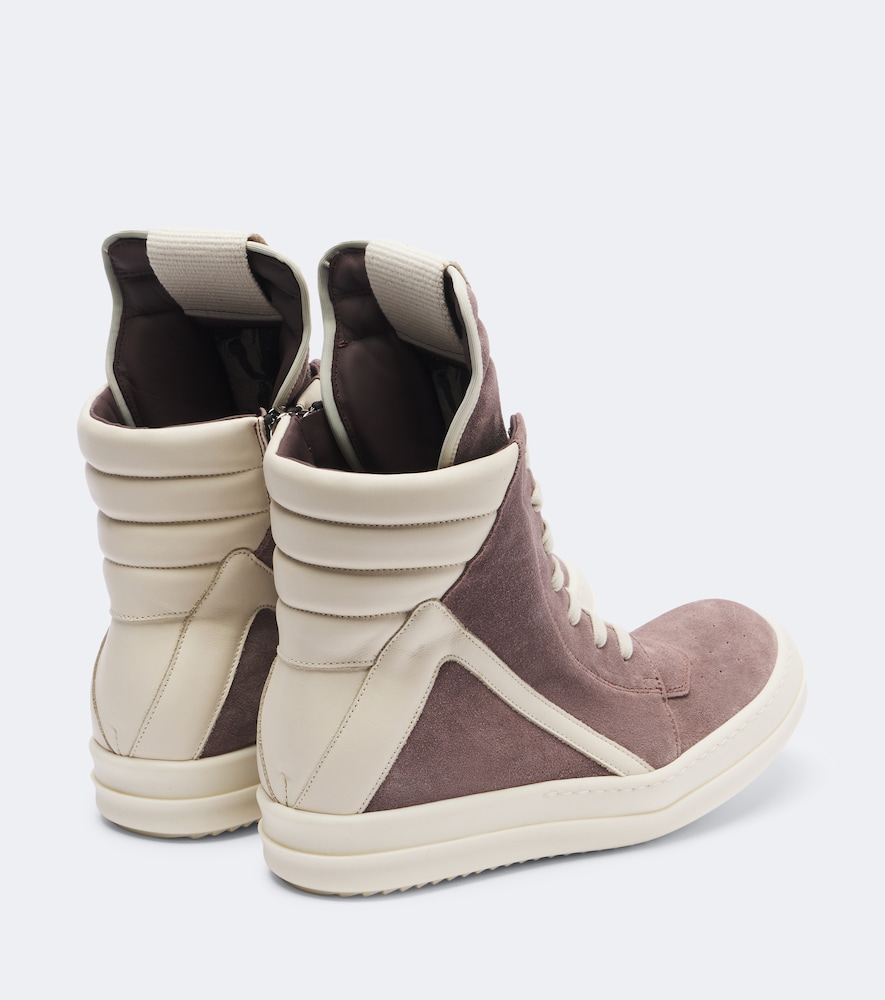 Geobasket Suede High-Top Sneakers