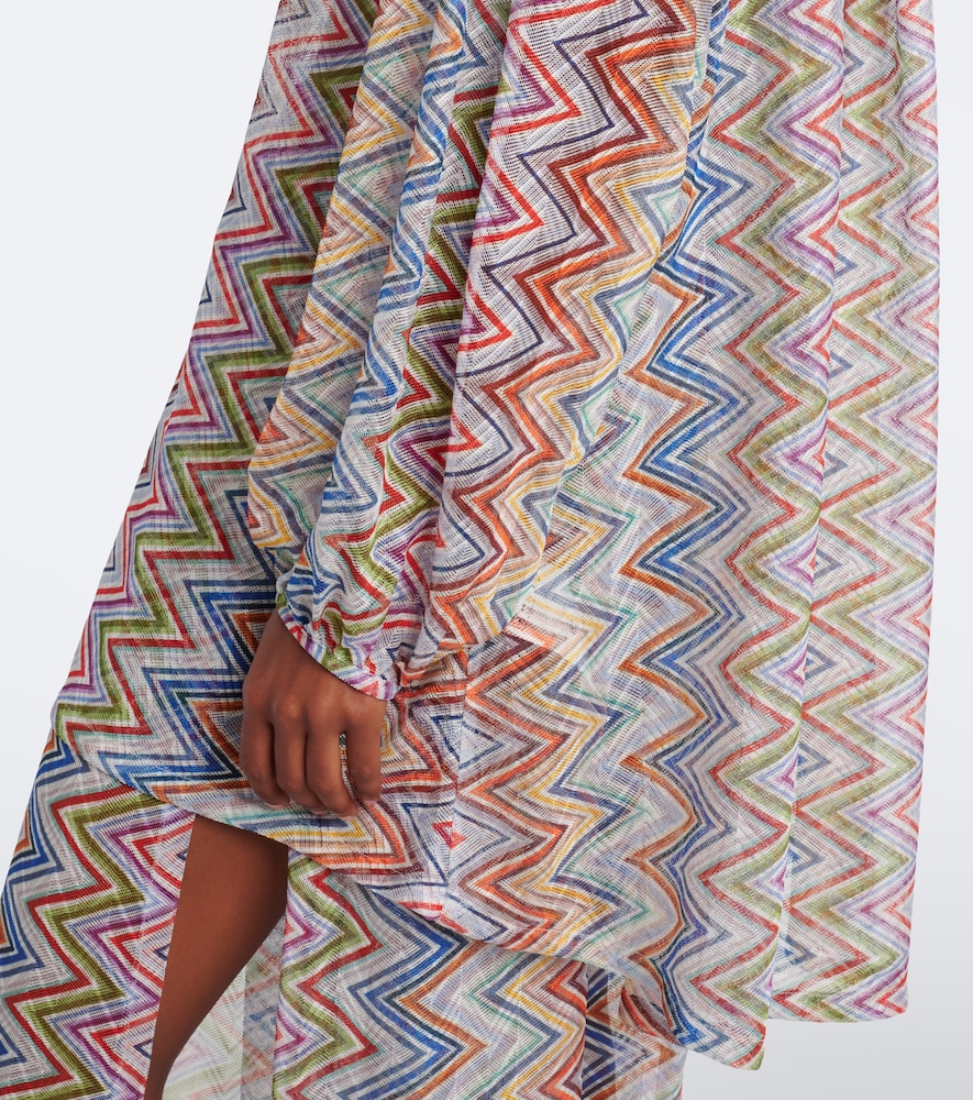 Zigzag Oversized Shirt