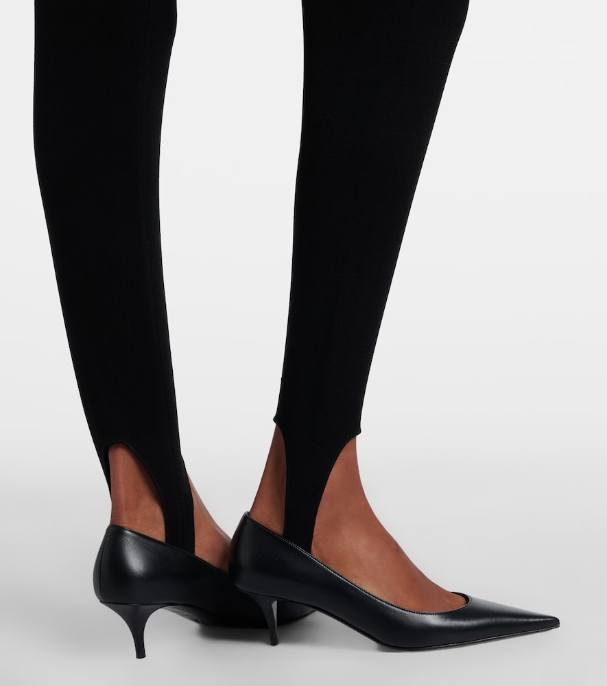 Belted Stirrup Leggings