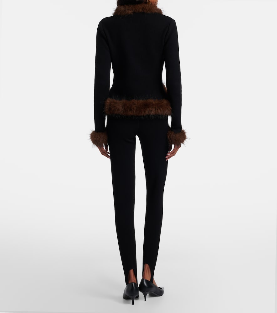 Belted Stirrup Leggings