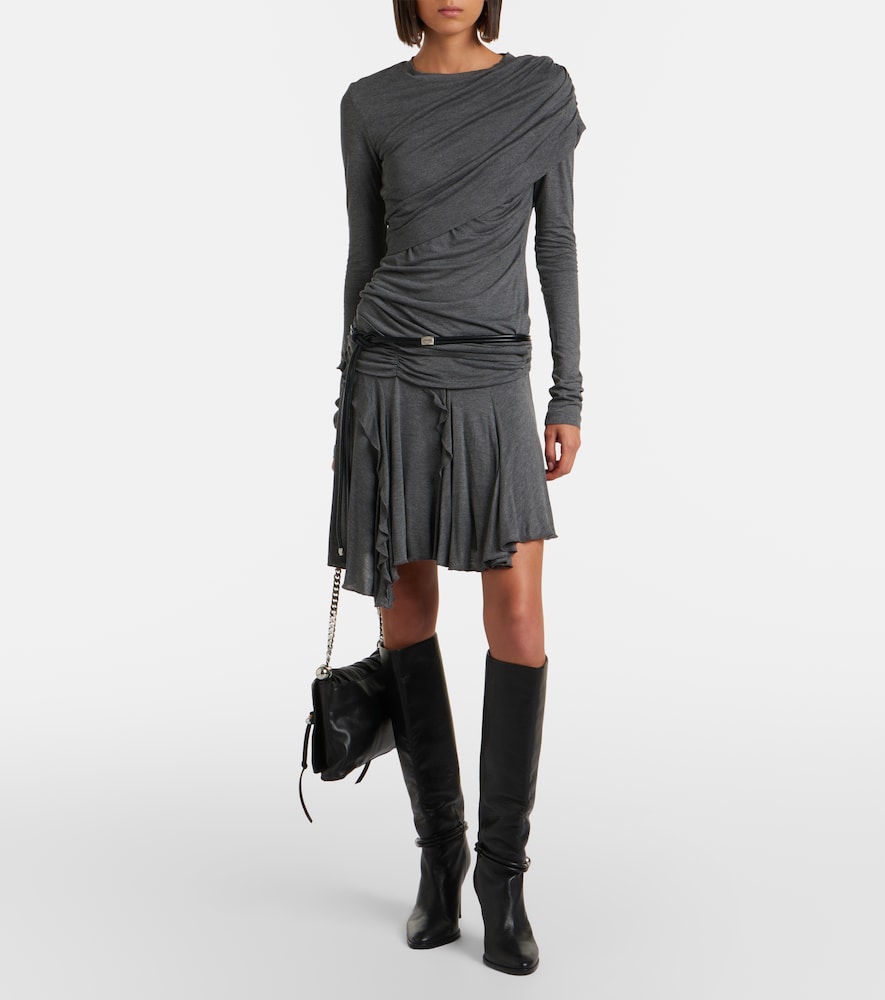  Marant Etoile Marant Etoile Rosinda Asymmetric Draped Miniskirt 