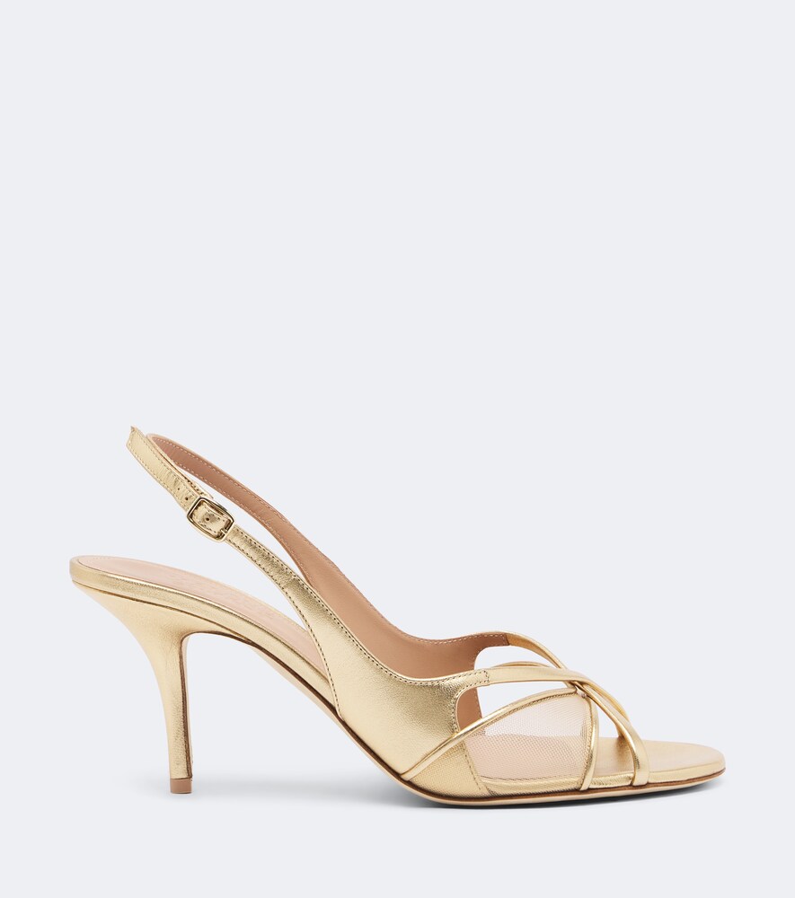 Petra Leather And Slingback