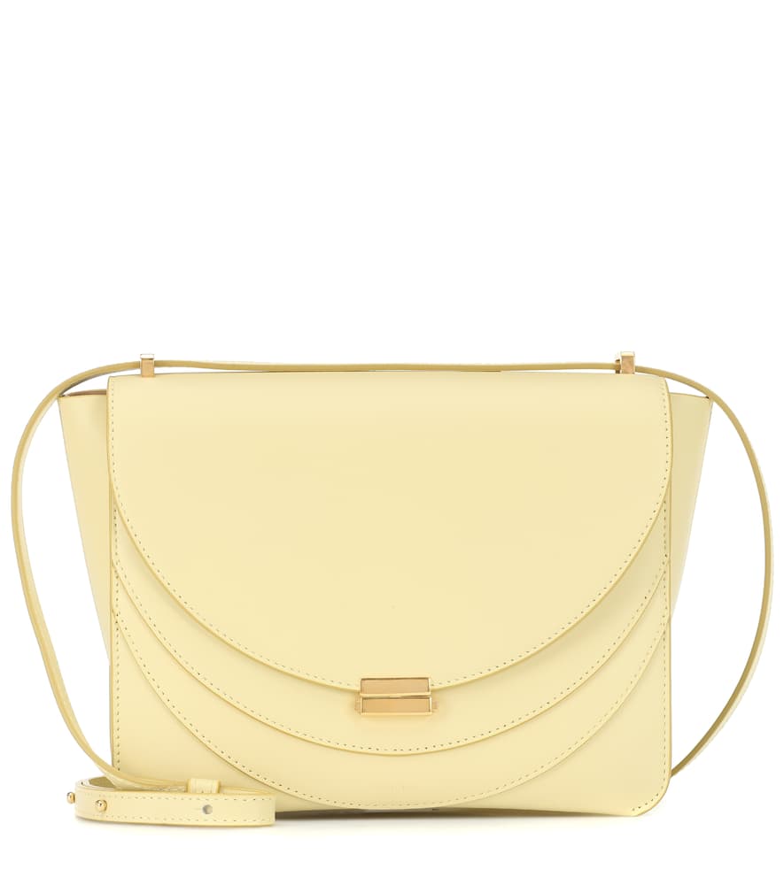 Click to view more detailed imagery on our partner's website Wandler Luna Leather Shoulder Bag In Yellow