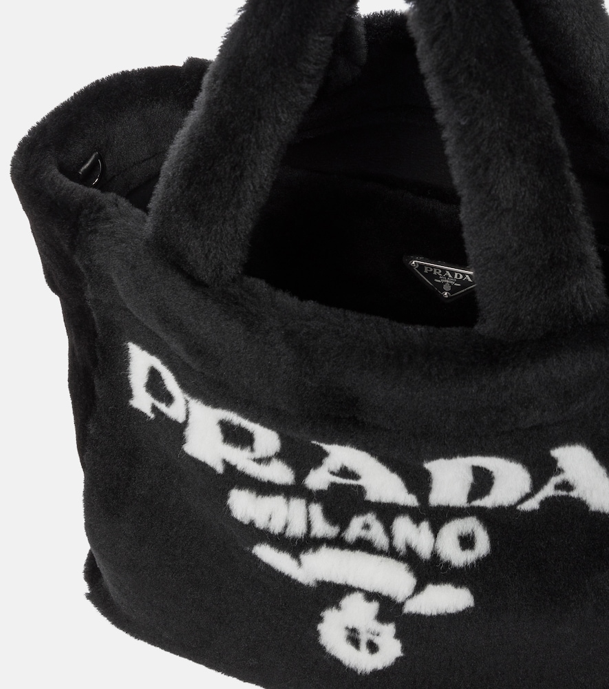  Prada Prada Medium Shearling Tote 
