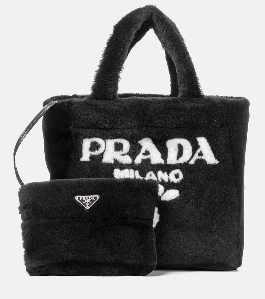  Prada Prada Medium Shearling Tote 