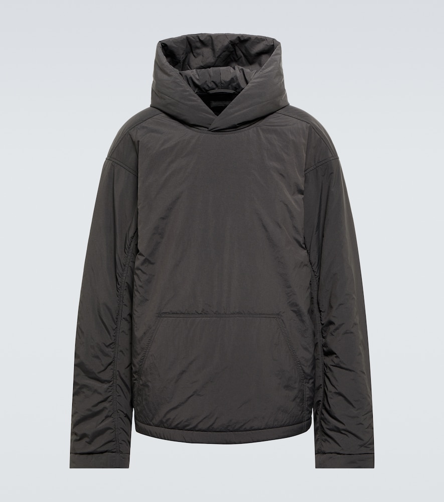 Hooded pullover jacket
