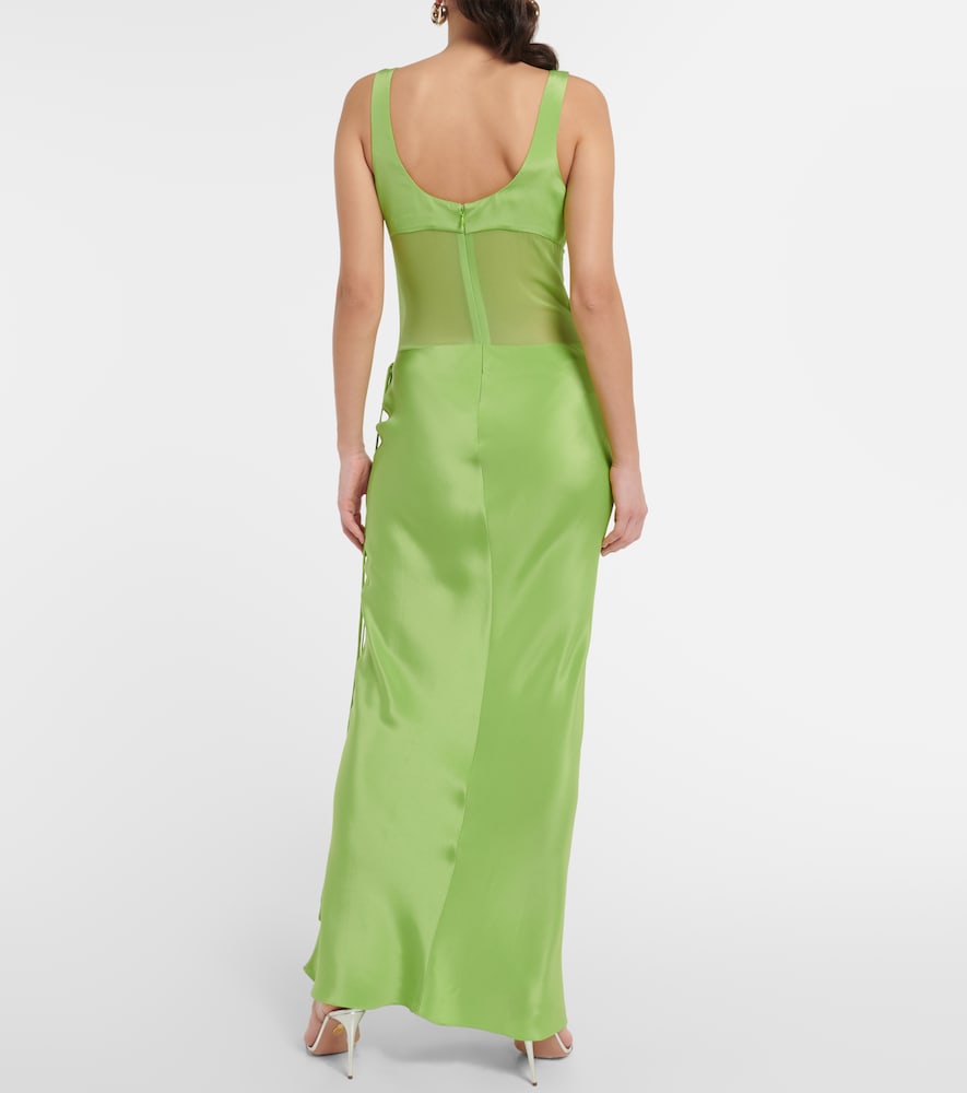  Christopher Esber Christopher Esber Robe Aus Seidensatin 