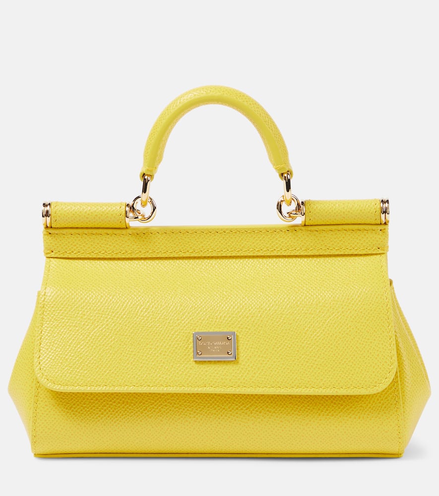 Dolce & Gabbana Sicily Small leather shoulder bag