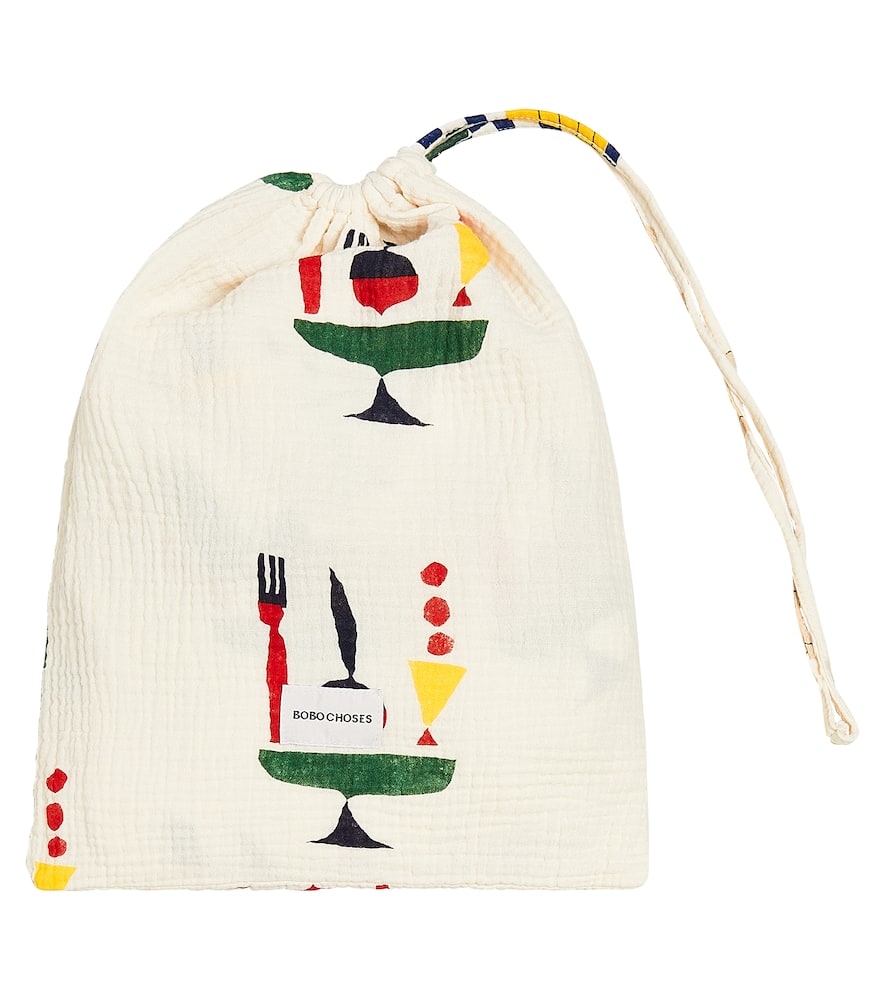 Bobo Choses The Feast Printed Cotton Pajamas In Multicoloured