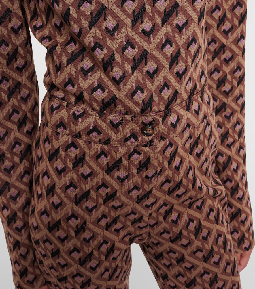  Diane Von Furstenberg Diane Von Furstenberg Bedruckte Schlaghose Greg 