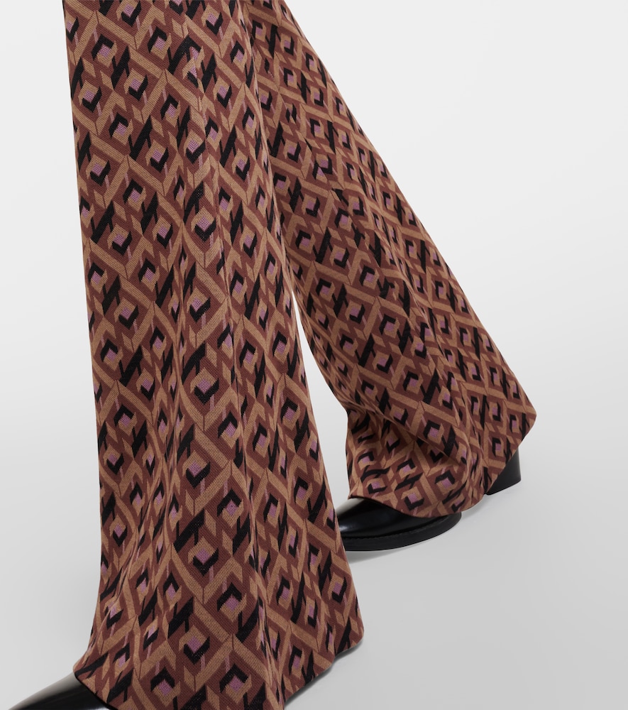  Diane Von Furstenberg Diane Von Furstenberg Bedruckte Schlaghose Greg 