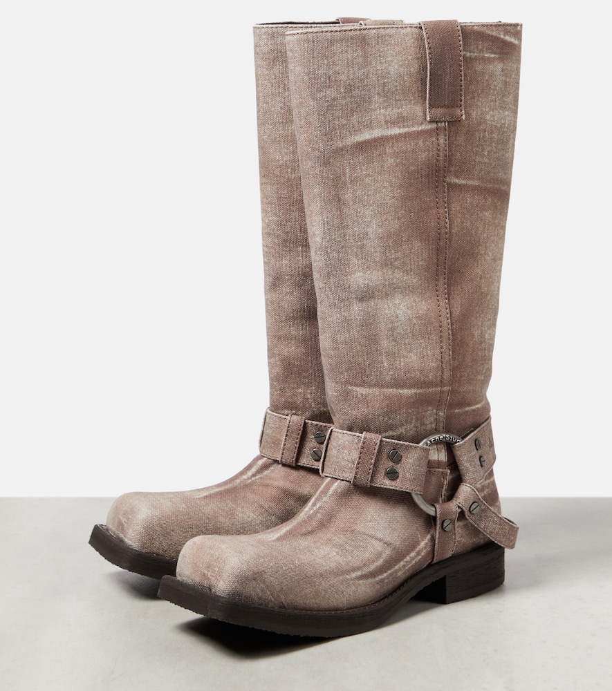  Acne Studios Acne Studios Balius 35 Printed Knee-high Boots 
