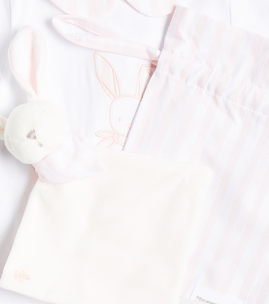  Tartine Et Chocolat Tartine Et Chocolat Baby Cotton Onesie And Comforter Set 