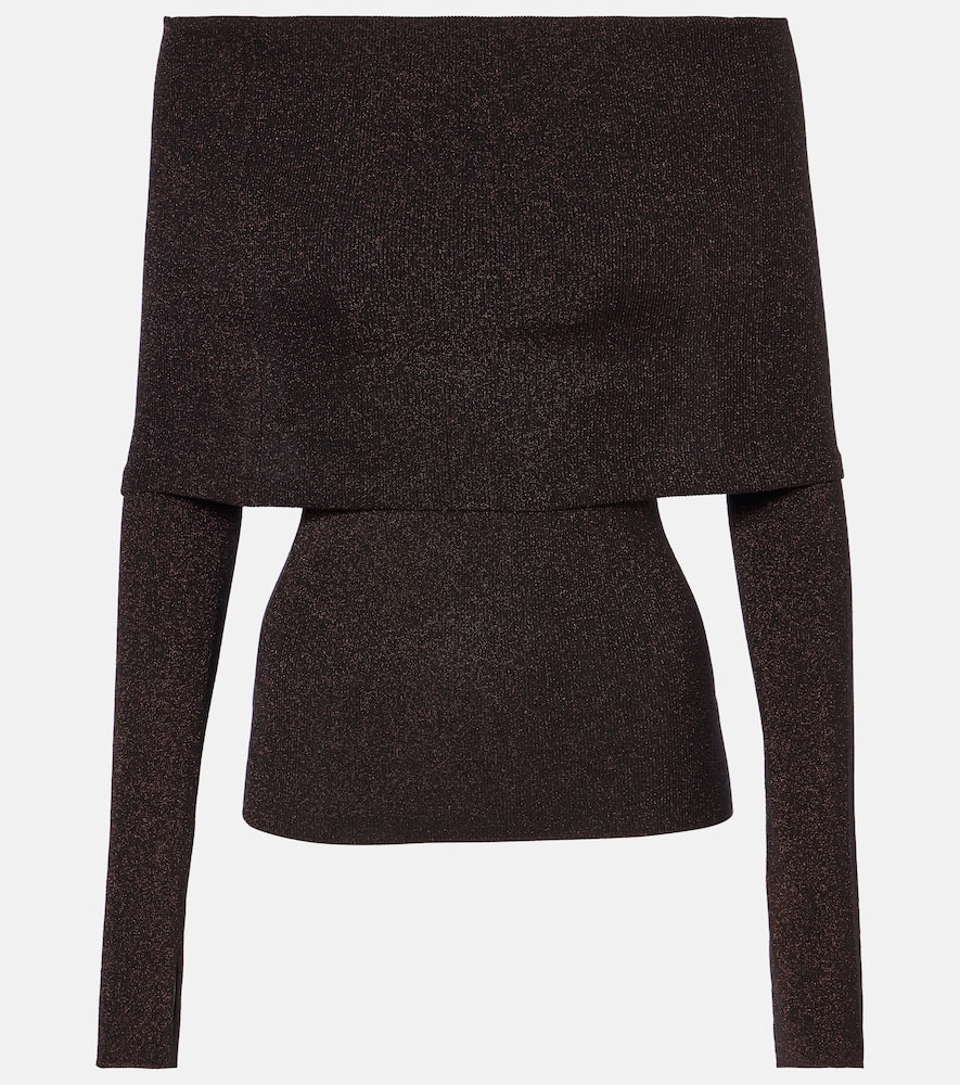 Galvan Corte off-shoulder top