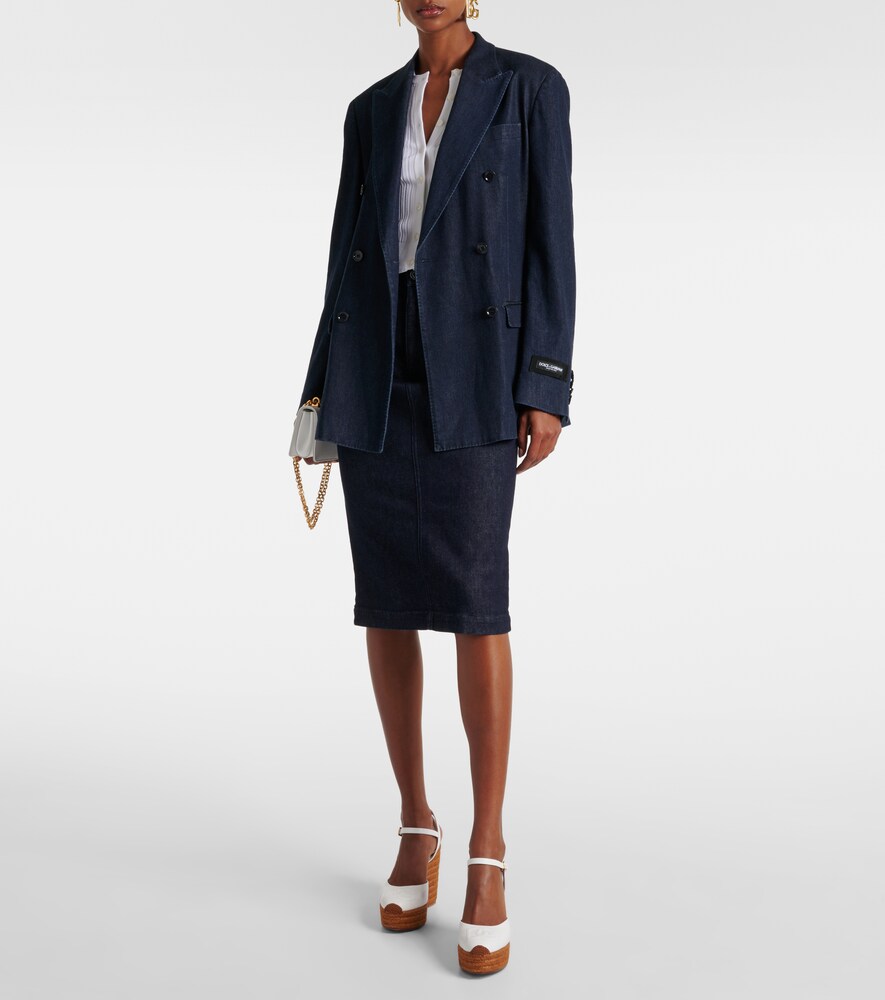  Dolce&gabbana Dolce&gabbana Denim Blazer 