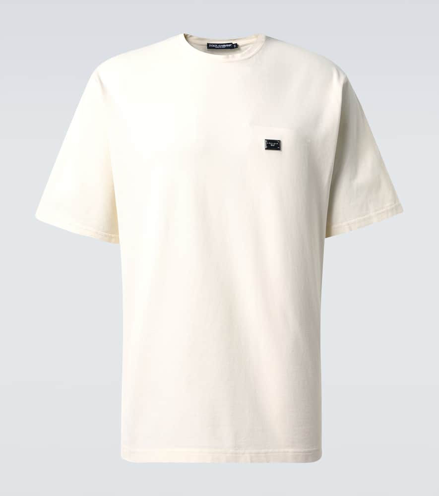 Cotton piqué T-shirt