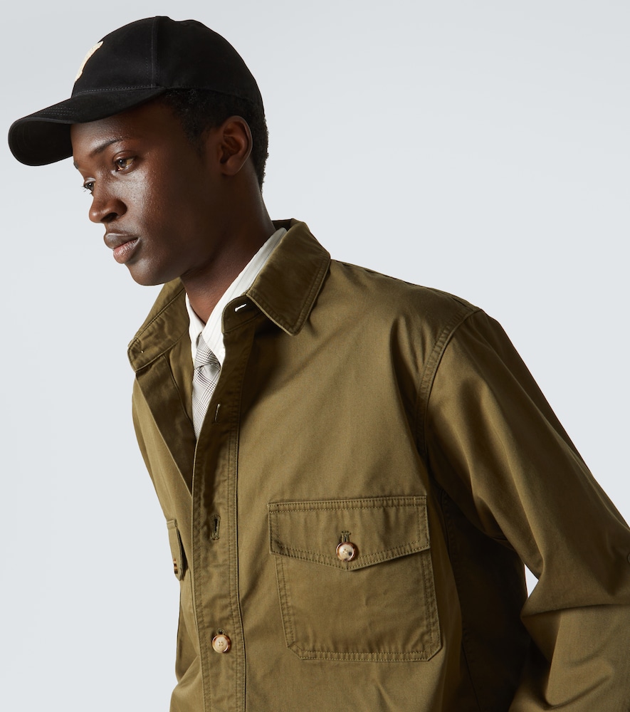  Saint Laurent Saint Laurent Baseballcap Y Aus Gabardine 