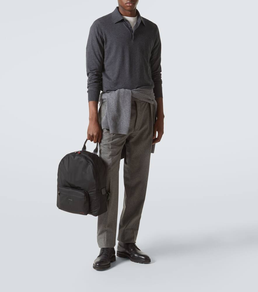 KITON COTTON POLO SHIRT 