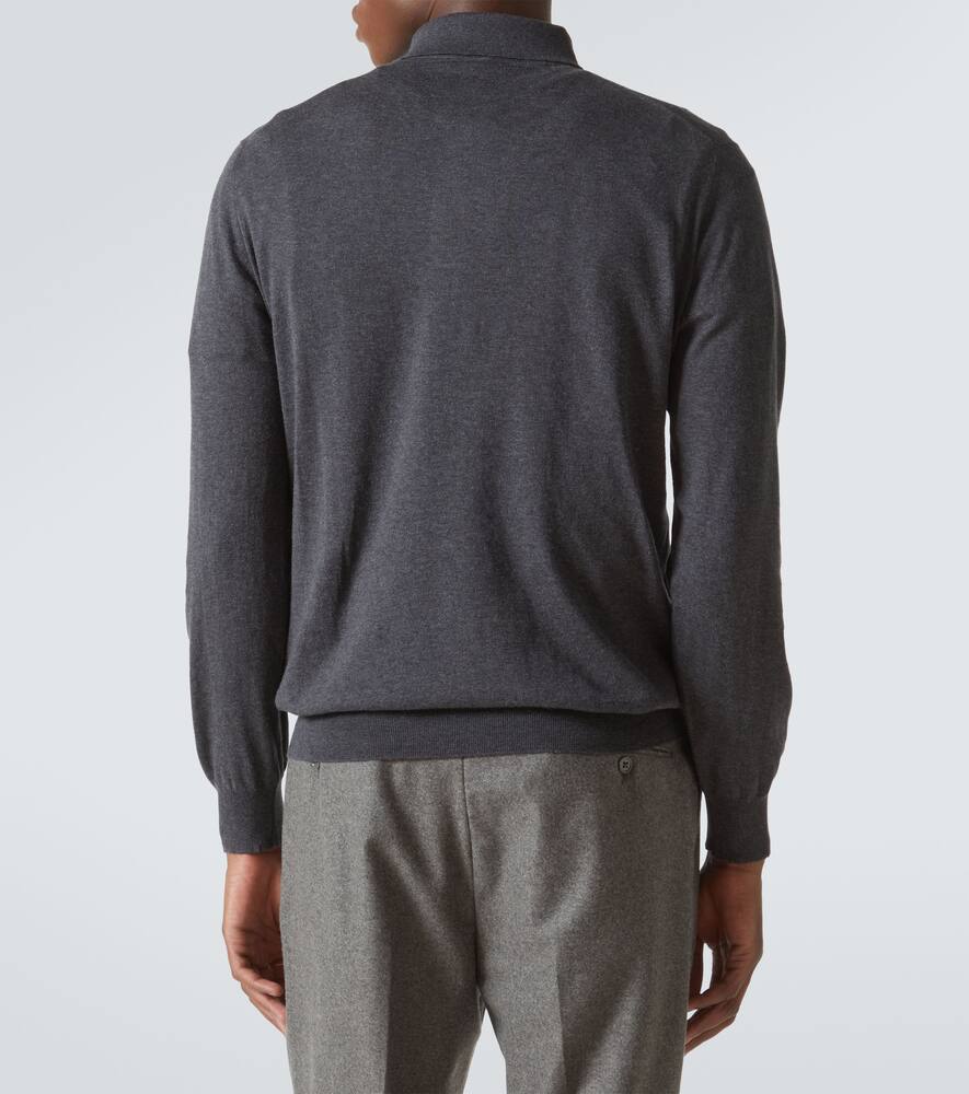 KITON COTTON POLO SHIRT 